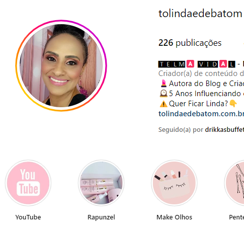 telma instagram - e-book-guiaparaquemnaosabesemaquiar